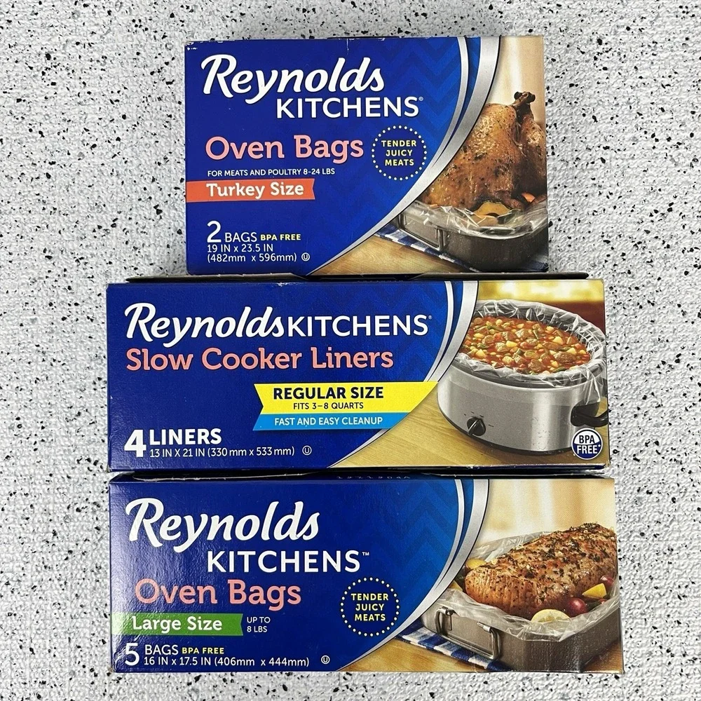 Reynolds Kitchens Oven Bags Lot‎ Turkey Size / Large / Regular